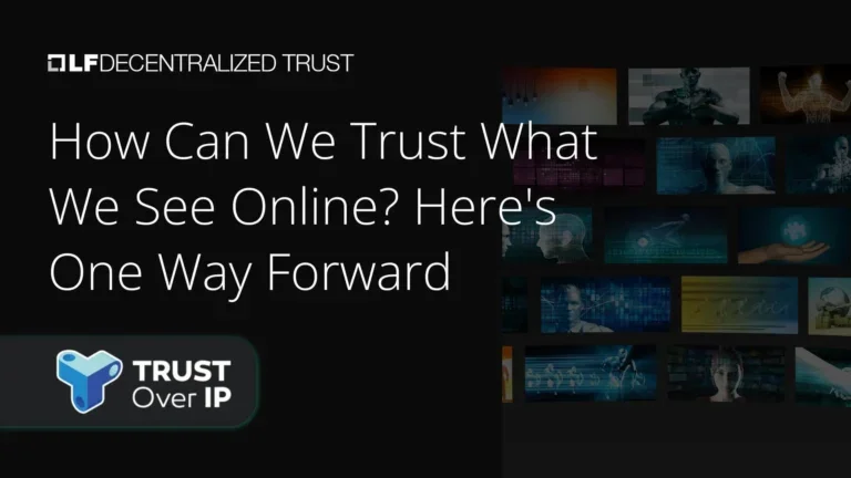 How Can We Trust What We See Online? Here's One Way Forward