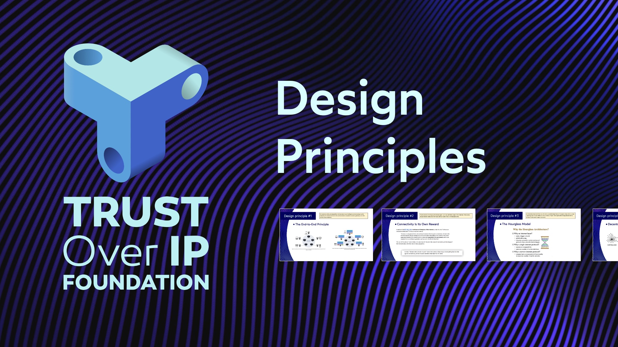 Trust Over IP Foundation Design Principles
